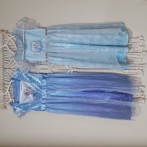Elsa and Anna nightgowns 3T-5T